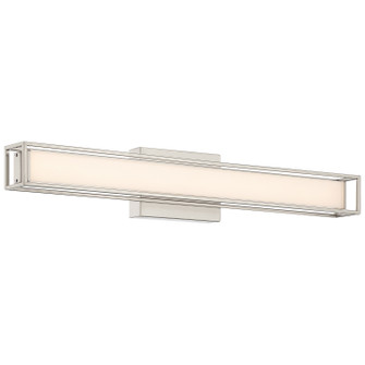 Justine LED Vanity in Brushed Steel (18|62683LEDDCSBSACR)
