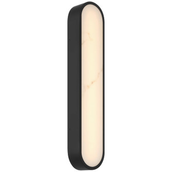 Sydney LED Wall Sconce in Black (18|61113LEDDCSBLALB)