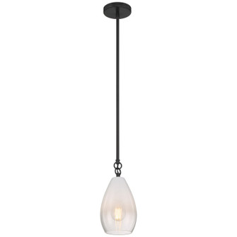 Ombre One Light Pendant in Black (18|61106BLCFR)