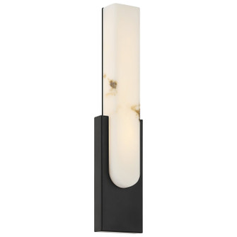 Victoria LED Wall Sconce in Black (18|61071LEDDCSBLALB)