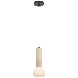 Stone LED Pendant in Travertine (18|61001TRUOPL)