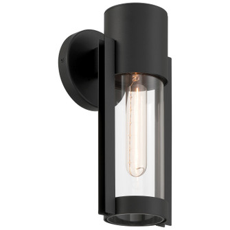 Coastal LED Outdoor Wall Mount in Black (18|20115LEDDMGLPBLCLR)