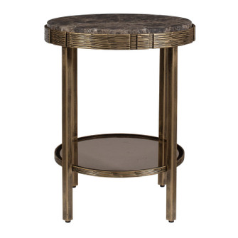 Cusano Accent Table in Antique Brass (52|50345)