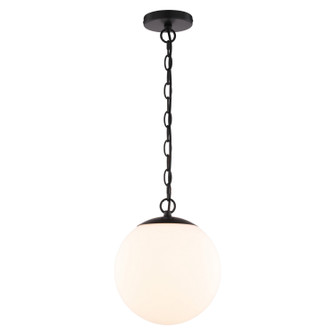 Linden One Light Pendant in Matte Black (63|P0455)