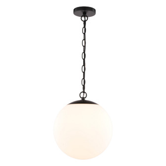 Linden One Light Pendant in Matte Black (63|P0441)