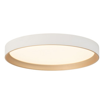 Darien LED Flush Mount in White and Gold (63|C0382)