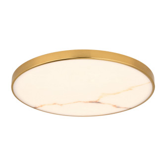 Aurelia LED Flush Mount in Brushed Brass (63|C0357)