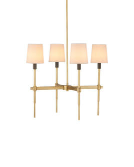 Grigsby Four Light Chandelier in Antique Brass / Bronze (142|90001494)