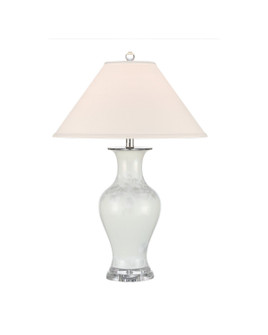 Crystalline One Light Table Lamp in Off-White / Clear (142|60001109)