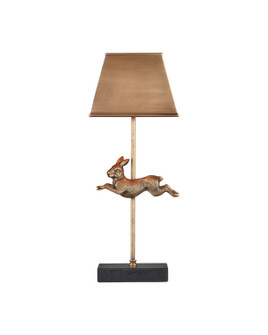 Patter One Light Table Lamp in Vintage Brass / Black (142|60001094)