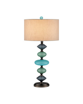 Nereid One Light Table Lamp in Blue / Metallic Black (142|60001093)