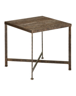 Ampleur Side Table in Rustic Bronze / Natural (142|40000275)