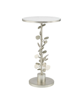 Lunaria Accent Table in Antique Silver Leaf / Natural (142|40000260)