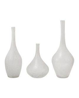 Alba Vase Set of 3 in White (142|12001127)