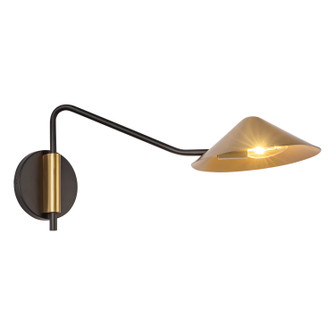 Ashford One Light Wall Sconce in Brushed Gold (452|WV636119BG)
