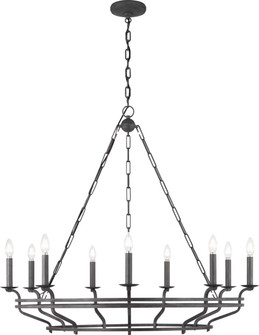 Brighton Nine Light Chandelier in Italian Rust (454|SCCHCCH120ITR)