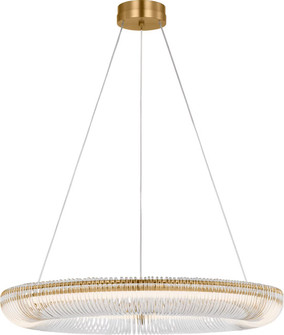 Pierce LED Chandelier in Burnished Brass (454|SCCHCCH11727BBSCA)