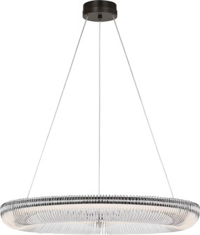 Pierce LED Chandelier in Aged Iron (454|SCCHCCH11727AICA)