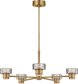 Holsted LED Chandelier in Estate Brass (454|SCCHCCH10027EBSCPG)