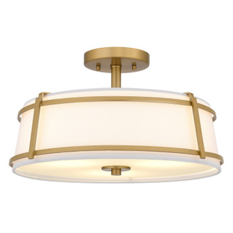 Sloane Three Light Semi-Flush Mount in Brushed Gold (10|SLN1716BRG)