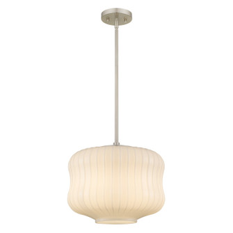 Cara One Light Pendant in Brushed Nickel (10|CARA1814BN)