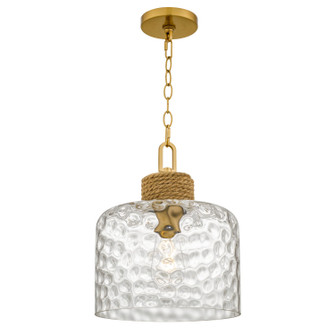 Baltic One Light Pendant in Brushed Gold (10|BTC1512BRG)
