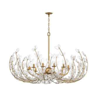 Bridget 12 Light Chandelier in Soft Gold (60|BGT339SGCL)
