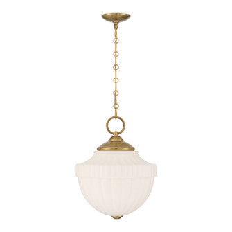 Montrose One Light Pendant in Warm Brass (51|769991322)