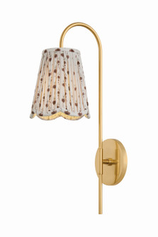 Dorothy One Light Wall Sconce in Aged Brass (428|H660101BAGB)