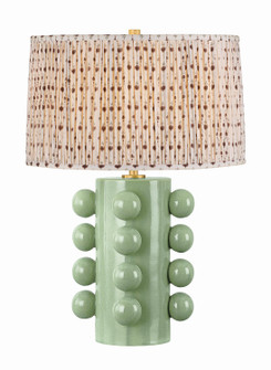 Roselle One Light Table Lamp in Aged Brass (70|L9126AGBCMCP102)