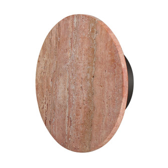 Discus LED Wall Sconce in Rosso Laterite / Gunmetal (86|E14353RLGM)