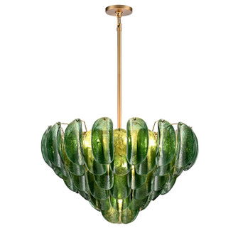 Chateau 13 Light Pendant in Satin Brass (581|8562113)