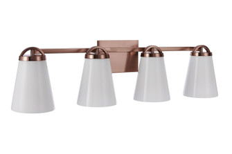 Zane Four Light Vanity in Premium Bronze (46|20732CPZ4)