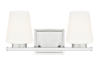 Nextra Two Light Vanity in Brushed Nickel (224|77032VBN)