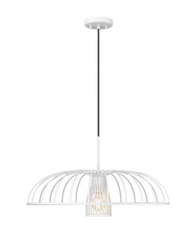Valencia One Light Pendant in Texture White (224|623P24TXWH)