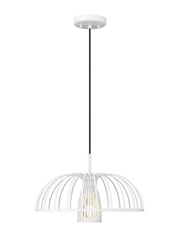 Valencia One Light Pendant in Texture White (224|623P16TXWH)