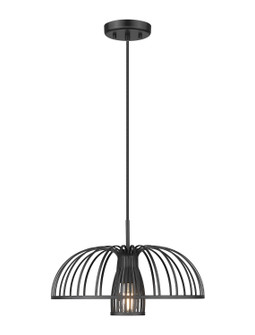 Valencia One Light Pendant in Matte Black (224|623P16MB)