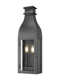 Toulouse Two Light Outdoor Wall Mount in Sand Black (224|5030MBK)