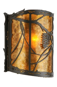Whispering Pines One Light Wall Sconce in Timeless Bronze (57|296549)