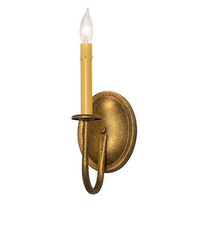 Classic One Light Wall Sconce in Antique Gold (57|294391)