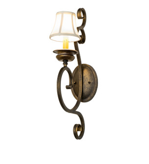 Fernando One Light Wall Sconce in Dark Smoke (57|292741)