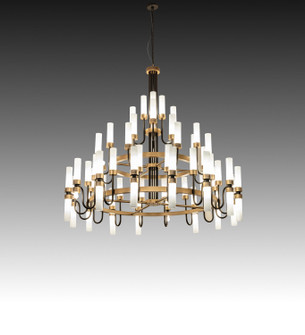 Kahler LED Chandelier in Oil Rubbed Bronze/Gold Metallic (57|289755)
