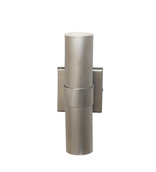 Cilindro LED Wall Sconce in Brushed Stainless Steel (57|285325)