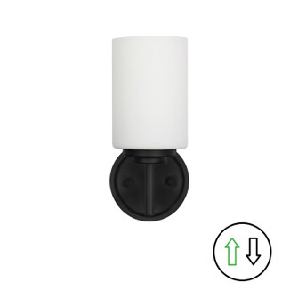Wynona One Light Wall Sconce in Opal White (216|WYN51WMB)