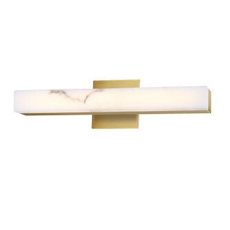 Wendaline LED Wall Sconce in White Alabaster (216|WDL1820LEDWAGB)