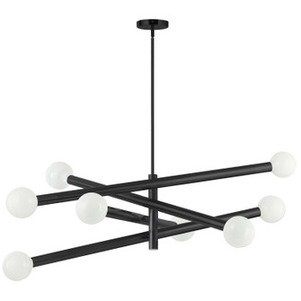 Wand Eight Light Pendant in Matte Black (216|WAN398CMB)