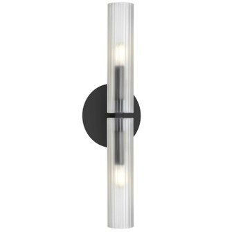 Wand Two Light Wall Sconce in Matte Black (216|WAN192WMBFR)