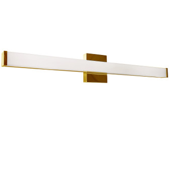 Vasilia LED Vanity in White (216|VSA3630LEDWGLD)