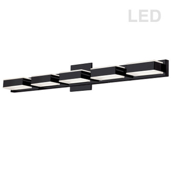 LED Vanity Fixture in Black (216|VLD2155WMB)