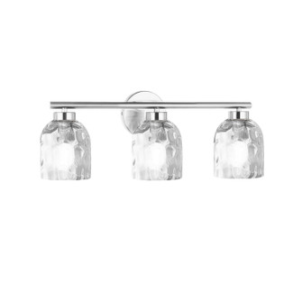 Vallora Three Light Vanity in Polished Chrome (216|VLA213WPCCLR)